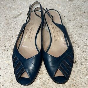 Bruno Magli Vintage Sling Back Women’s Shoes Size 7B
